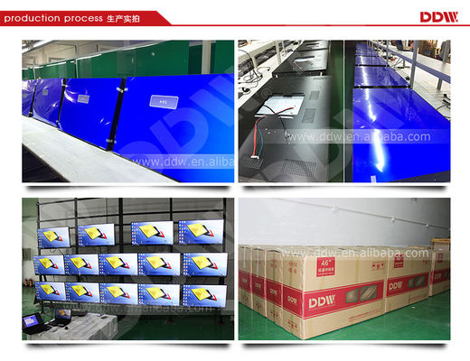 65» έκαμψε τον τηλεοπτικό τοίχο 500 υψηλή ανάλυση 3.5mm Bezel ddw-LW650HN11 ψειρών 1080p Snarrow