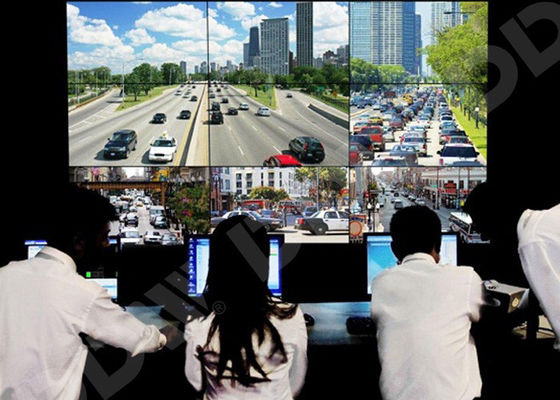 Πολυ τηλεοπτικός τοίχος 55 επιφάνεια ελέγχου ίντσας RS232 ddw-LW550HN16 θαλάμου ελέγχου οργάνων ελέγχου