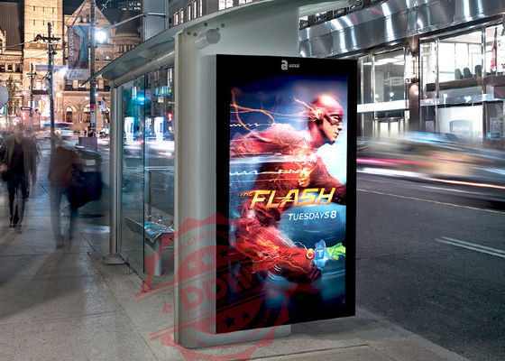 Αρχική οθόνη Samsung εξωτερική ψηφιακή σήμανση 1500-2500cd/m*m φωτεινότητα