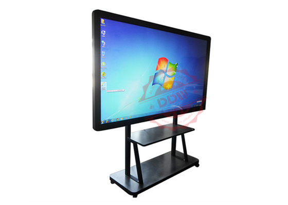 Ενσωματωμένα στο διαλογικό ψηφιακό τοτέμ συστημάτων σηματοδότησης τοίχων αφής 10 σημείων, τα περίπτερα διαφήμισης επιδεικνύουν προστατευόμενο από τους κραδασμούς