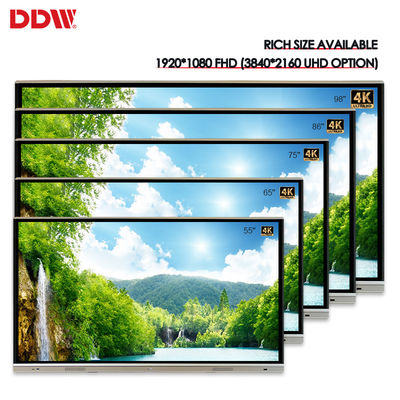 Διαλογική οθόνη αφής Whiteboard υψηλής επίδοσης όλοι σε ένα PC