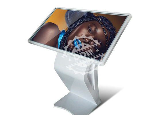 Περιστρεφόμενο LCD επίδειξης αφής περίπτερο 3mm συστημάτων σηματοδότησης οθόνης ψηφιακό μετριασμένο πάχος γυαλί