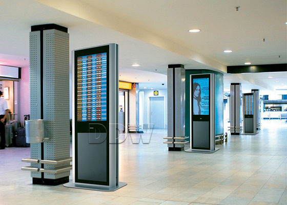 Όλοι σε μια 55 ίντσα 1920x1080 διπλασιάζουν τον πλαισιωμένο υψηλό καθορισμό 1024x768 ddw-AD5501S οργάνων ελέγχου PC περίπτερων οθόνης αφής οθόνης LCD