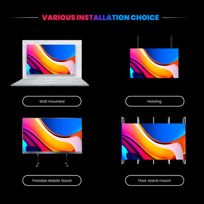 Υψηλής ποιότητας 4K 8K COB LED μονάδες οθόνης P0.93 Quantum Dot Micro COB LED οθόνη