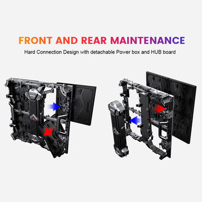 Επαγγελματική οθόνη LED ενοικίασης σκηνής για απόδοση 160/160° γωνία θέασης και αναλογία αντίθεσης 5000:1