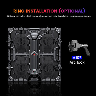 Επαγγελματική οθόνη LED ενοικίασης σκηνής για απόδοση 160/160° γωνία θέασης και αναλογία αντίθεσης 5000:1