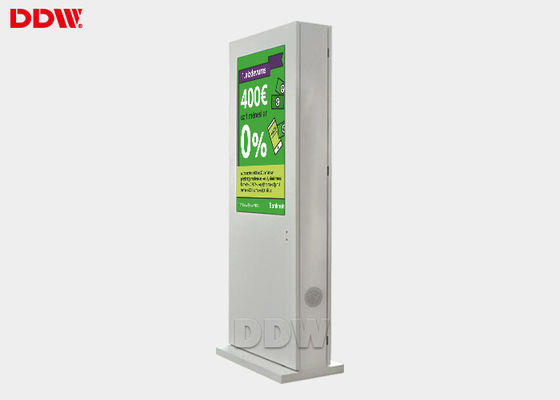 55 ίντσα 1920x1080 3600W που διαφημίζει το ψηφιακό σύστημα σηματοδότησης LCD