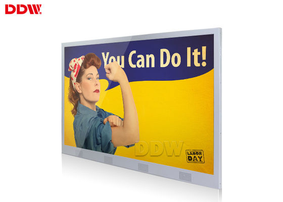 Πολυ σημείων τοτέμ επίδειξης διαφήμισης οθονών επαφής τοποθετημένο τοίχος/οριζόντια 43» ddw-AD4301WN