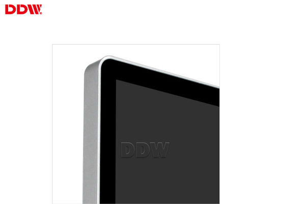 εσωτερικό υψηλό πάτωμα φωτεινότητας 42 ίντσας που στέκεται την ψηφιακή οθόνη αφής συστημάτων σηματοδότησης διαλογική