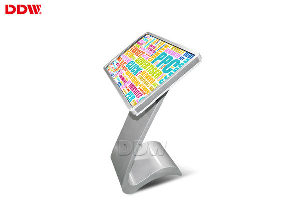 Το προηγμένο IR τεχνολογίας χωρητικό αφής διαλογικό περίπτερο οργάνων ελέγχου συστημάτων σηματοδότησης οθόνης ψηφιακό δεν επιδεικνύει κανέναν θόρυβο ddw-AD4701TK