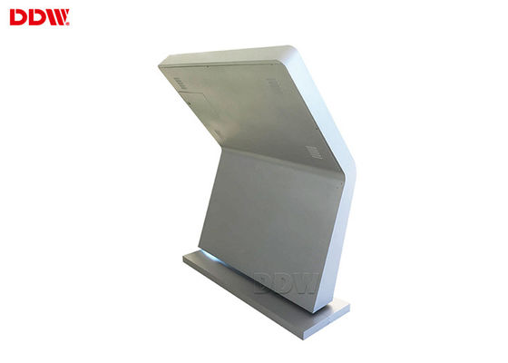 DDW προσάρμοσε 49 το περίπτερο οθόνης αφής στάσεων LCD πατωμάτων ίντσας 500cd/m2 για το εμπορικό κέντρο ddw-AD4901TK