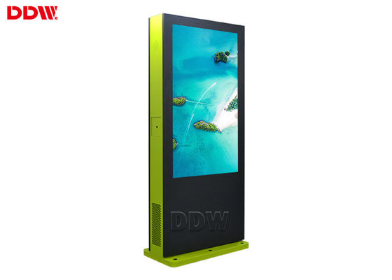 Αρχική Samsung 2500 Nits Εξωτερική οθόνη LCD Totem Touch Screen Ψηφιακή σήμανση Κίος 55 ιντσών