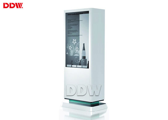 Ddw-ADTS8601 διαφανής LCD φωτεινότητα συστημάτων σηματοδότησης 1500cd/m2 επίδειξης ψηφιακή για το μαγαζί λιανικής πώλησης