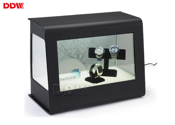 Τα καλλυντικά αποθηκεύουν το διαφανές LCD περίπτερο επίδειξης 43 ίντσας με την αφή IR 6 σημείων