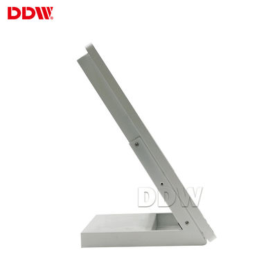 Ψηφιακό σύστημα σηματοδότησης 15,6 οθόνης αφής 700 ψειρών» επίδειξη διαφήμισης επιτραπέζιων κορυφών για τον καφέ