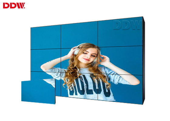 Στενό Bezel 3x3 1920x1080 250W τηλεοπτικό ψηφιακό σύστημα σηματοδότησης τοίχων