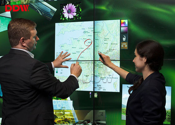 Τηλεοπτικός τοίχος 5.3mm του Open Source 3x2 Bezel λειτουργίας οθόνης συναρμογών λεπτή επίδειξη TV