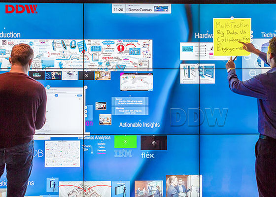 Υψηλός διαλογικός τηλεοπτικός τοίχος φωτεινότητας για τις αίθουσες διασκέψεων και συνεδριάσεων