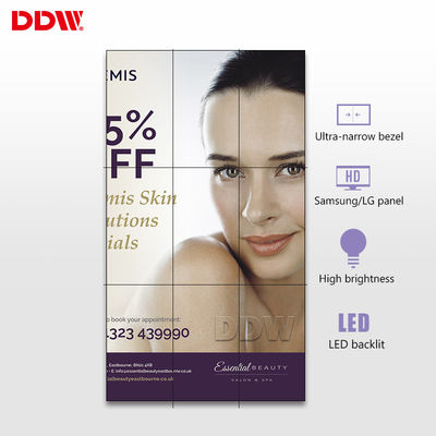 3,5 εμπορικός τηλεοπτικός τοίχος χιλ. 1920*1080 49 ίντσα αντιεκθαμβωτικός με τα χρώματα 1.07GB