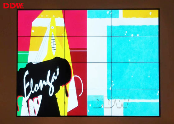 Ο τοίχος τοποθέτησε τον πολλαπλάσιο τηλεοπτικό τοίχο TV/τον πολυ τοίχο Frameless χρώματος τηλεοπτικό