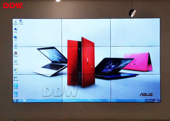 1920*1080P εμπορικός τηλεοπτικός τοίχος 55 ίντσας με την αντιεκθαμβωτική επιφάνεια 500 ψείρες