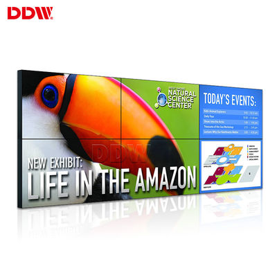 46 τηλεοπτικό Bezel αλυσίδων της Daisy βρόχων τοίχων HD LCD 1920x1080 RJ45 ασφάλειας ίντσας στενό εξαιρετικά