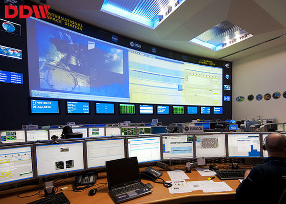 Εξαιρετικά στενό Bezel τηλεοπτικός τοίχος 55 ίντσας/τοίχος οργάνων ελέγχου CCTV ασφάλειας που τοποθετείται