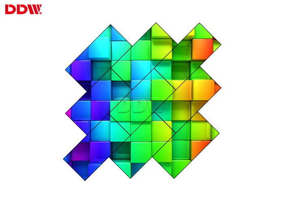 Υψηλός ανώμαλος τηλεοπτικός τοίχος φωτεινότητας με τον τηλεοπτικό επεξεργαστή τοίχων Hdmi