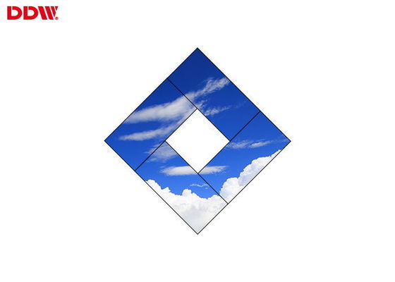 Ανώμαλος τηλεοπτικός τοίχος 55 ίντσας LCD για τους θάλαμους ελέγχου εκπαίδευσης έκθεσης