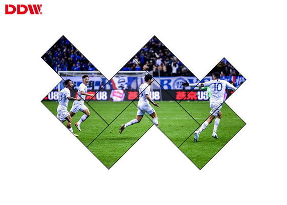 Πλήρης αρχιτεκτονικός τηλεοπτικός τοίχος χρώματος, ανώμαλη οδηγημένη διαφήμιση λεωφόρων αγορών επίδειξης