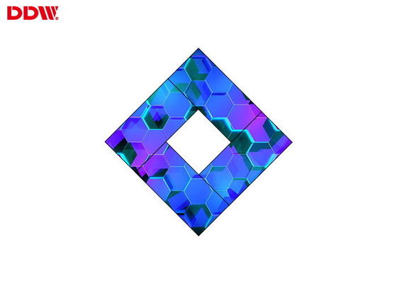 Εξαιρετικά λεπτύντε 49 ίντσας ανώμαλο τηλεοπτικό Bezel φωτεινότητας 3x4 τοίχων υψηλό στενό εξαιρετικά