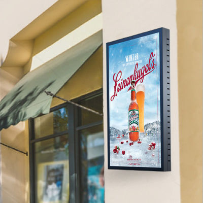 43 ίντσα υπαίθριος όλος ο τοίχος αργιλίου τοποθέτησε το υψηλό ψηφιακό σύστημα σηματοδότησης φωτεινότητας