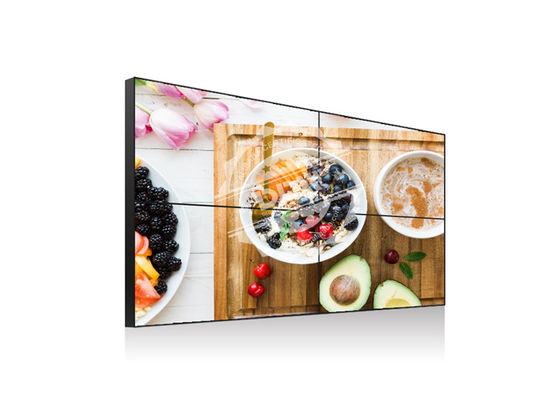 Έξοχο λεπτό Bezel 3.5mm τηλεοπτικό όργανο ελέγχου τοίχων θαλάμου ελέγχου της Samsung 55 ίντσα - υψηλή ανάλυση
