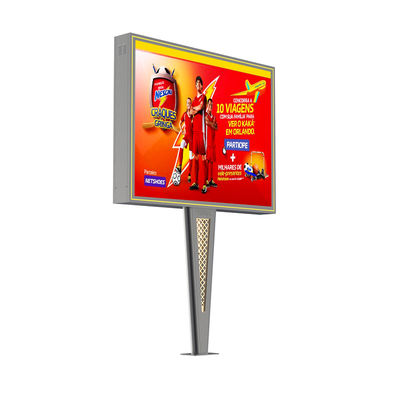 Υψηλή φωτεινότητα 8000nits IP65 p6 led ψηφιακή διπλή οθόνη οθόνης διαφημιστική πινακίδα εξωτερικής διαφήμισης