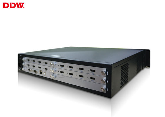 Υψηλή φωτεινότητας LCD υποστήριξη 12 intput 12 διαχειριστικό κέντρο ddw-VPH212 ελεγκτών μητρών τοίχων οθόνης τηλεοπτική λεωφόρων παραγωγής