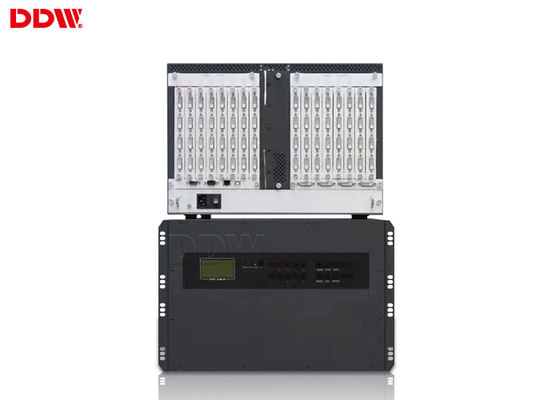 Υψηλή φωτεινότητας LCD υποστήριξη 12 intput 12 διαχειριστικό κέντρο ddw-VPH212 ελεγκτών μητρών τοίχων οθόνης τηλεοπτική λεωφόρων παραγωγής