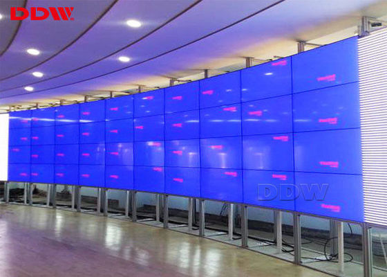 500nits στρογγυλό videowall φωτεινότητας 46 επιτροπές της Samsung LCD ίντσας για το εμπορικό κέντρο