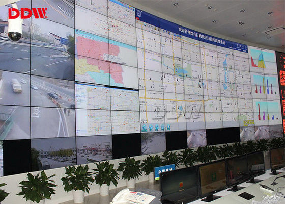 500nits στρογγυλό videowall φωτεινότητας 46 επιτροπές της Samsung LCD ίντσας για το εμπορικό κέντρο
