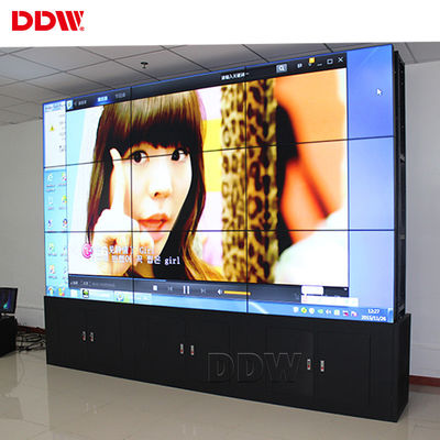 τηλεοπτικός τοίχος 60Hz DDW LCD 55 ίντσα 3,5 χιλ. υψηλή αντίθεση με τους χαμηλού θορύβου ανεμιστήρες
