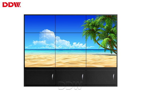 Οριζόντιος τοίχος οθόνης LCD/πολυ τοίχος επίδειξης οθόνης αφής πολυ