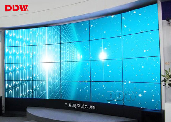 Το VGA DVI επίδειξης HDMI 55 Frameless LCD επισημαίνει 700 ψείρες με την επιτροπή της Samsung