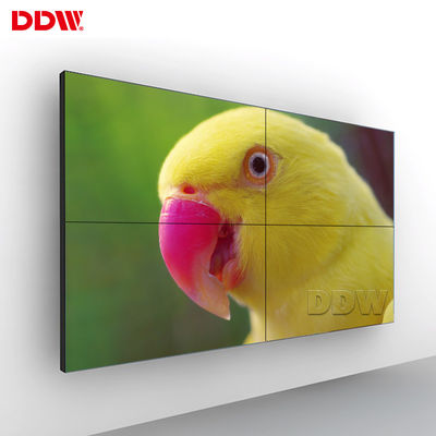 Εύκαμπτη δομή 46 τηλεοπτική επίδειξη τοίχων LCD με εξαιρετικά στενό Bezel 3.5mm