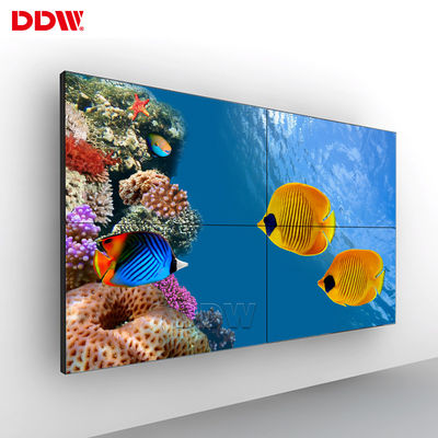 Έξοχα στενά Bezel LCD τηλεοπτικά αναδρομικά φωτισμένα 5,3 χιλ. των οδηγήσεων ψειρών επίδειξης 1920*1080 500 τοίχων