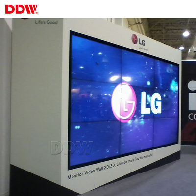 60Hz εμπορική επίδειξη οθόνης LCD τηλεοπτική 46 ίντσα 1,7 1920*1080 VGA Υ χιλ. δημόσιων σχέσεων AV PB