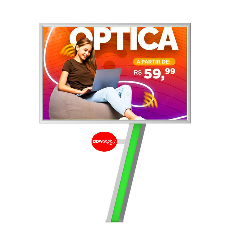 Προσαρμοσμένο υψηλού επιπέδου σχεδιασμό IP65 αδιάβροχο P6 8000nits LED διαφημιστική πινακίδα εξωτερική LED διαφημιστική πινακίδα